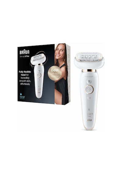 Braun Silk-Epil 9 Flex 9001 Kablosuz Islak - Kuru Epilatör + Seyahat Çantası