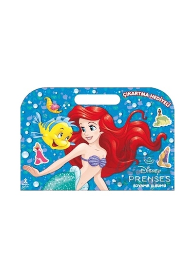 Disney Prenses Çıkartma Hediyeli Boyama Albümü