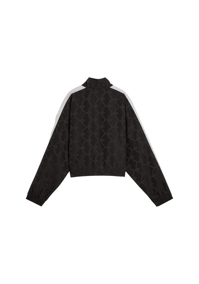 634561-01 Puma T7 Jacquarded Woven Jacket Kadın Ceket Siyah 634561-01 Siyah