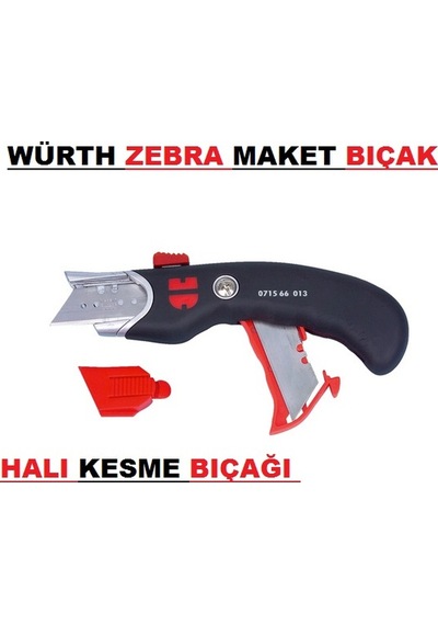 WÜRTH MAKET BIÇAGI METAL HALI KESME MAKET BIÇAĞI Bİ METAL