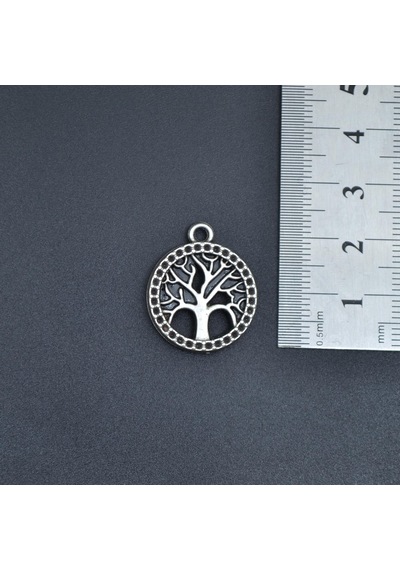 Minimal Yaşam Ağacı Zincir Kolye Gümüş Kaplama Erkek Kadın Kolye Çok REnkli