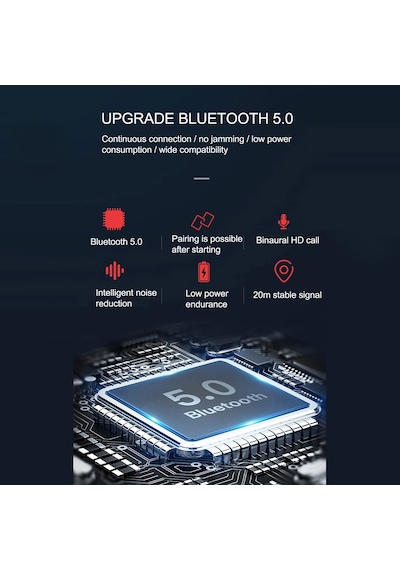 Lenovo HE05 Kablosuz Ense Tipi Bluetooth Kulaklık