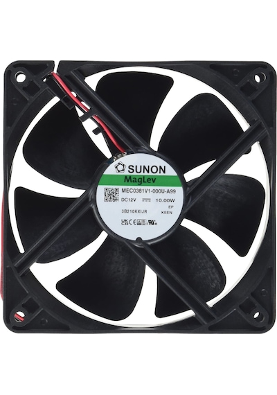 Sunon Mec0381v1-000u-a99 ,120x38mm 12vdc 138-cfm 2-kablo Fan