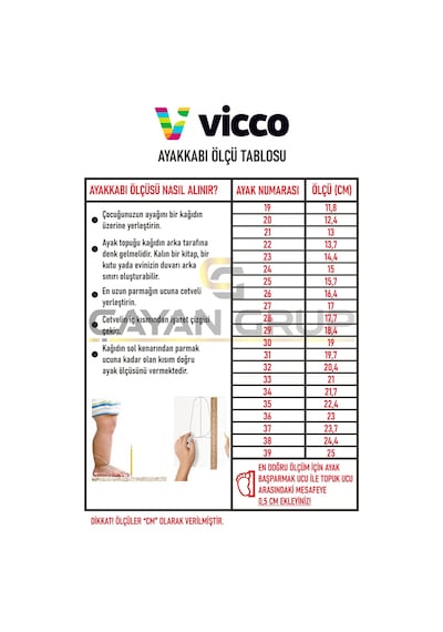 Vicco Yatu Unisex Bebek Günlük Ayakkabı Pembe