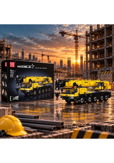 Mould King 17073 LTM 1110 Mobil Vinç Yapım Seti | 3.218 Parça