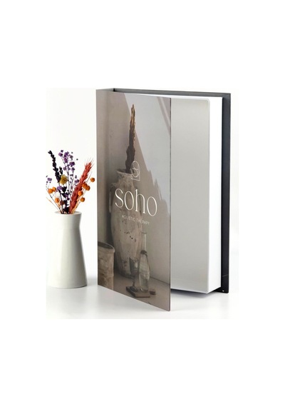 Kitap Görünümlü Dekoratif Kutu, Iskandinav Tarzı Kitap Şeklinde Saklama Kutusu, Ev Dekorasyonu, Modern Ev Dekorasyonu- Do It Today - Dvdktpkt004