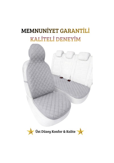 Oto Koltuk Minder Seti Terletmez Kolay Montaj Universal Koruyucu Kılıf Kumaş 67265054