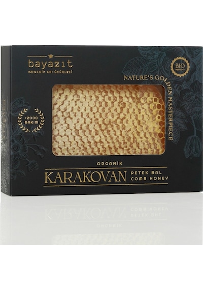 Bayazıt Organik Karakovan Petek Bal Bingöl Karlıova 400 Gr