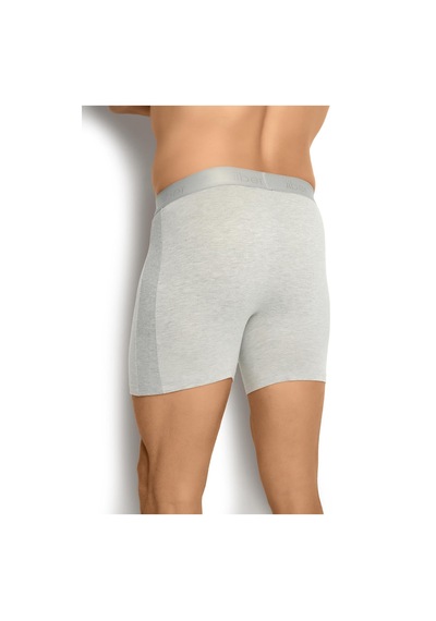 Jiber Erkek Gri Pamuklu Likralı Boxer 125