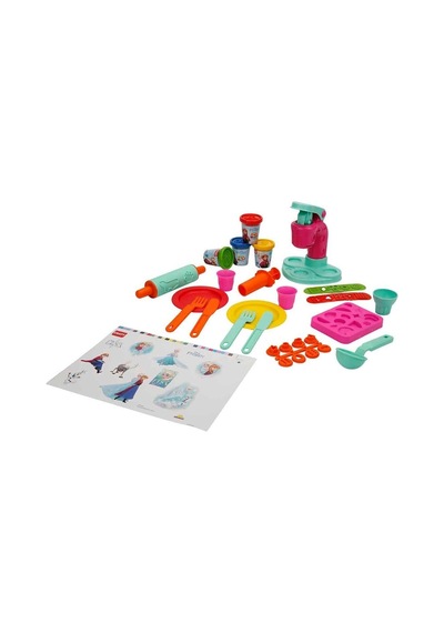 Crafy Frozen Dondurma Fabrikası Oyun Hamuru Seti 200 Gr. 29 Parça
