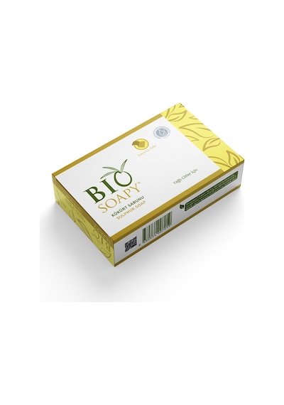 Biosoapy Doğal Kükürt Bitkisel Sabunu 3 x 100 G Biosoapy Doğal Kükürt Bitkisel Sabunu 3 x 100 G
