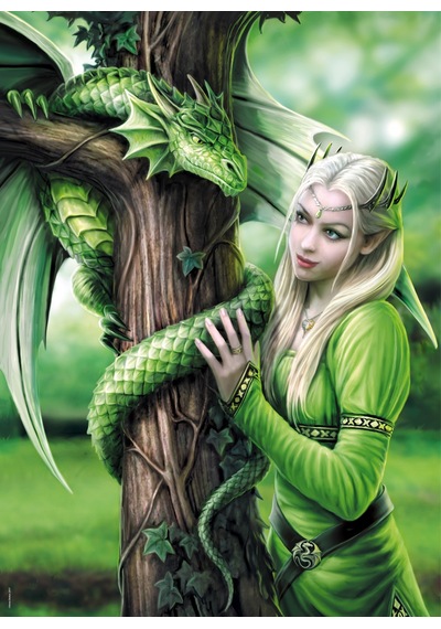 Clementoni 1000 Parça Anne Stokes Collection Kindred Spirits Yeti