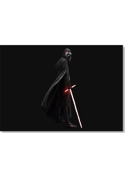 Cakasepetim Star Wars Kylo Ren Işın Kılıcı Ahşap Mdf Tablo