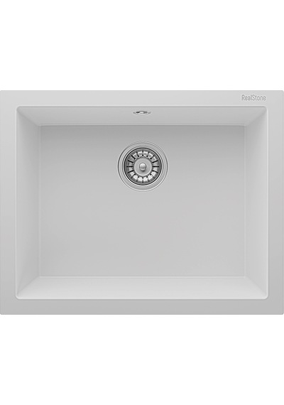 Real Stone K12 Gordıon 60 Beyaz Granit Eviye