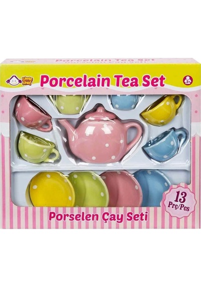 Porselen Çay Takımı 13 Parça - Stokta Olan Model Gönderilir Diğer