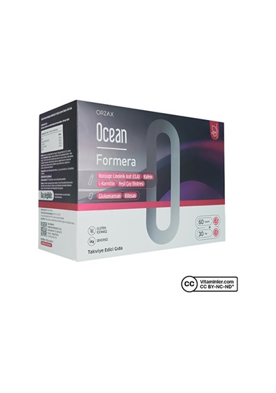Ocean Formera L-karnitin 30 Tüp + Glukomannan 60 Kapsül Aromalı