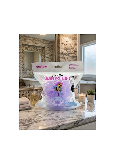 2 Adet Yoğun Köpük File Banyo Lifi - 941907454
