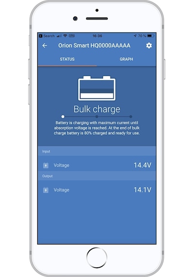 Victron Orion-tr Smart 24/12 30a 360w İzoleli Alternatörden Akü Şarj Cihazı