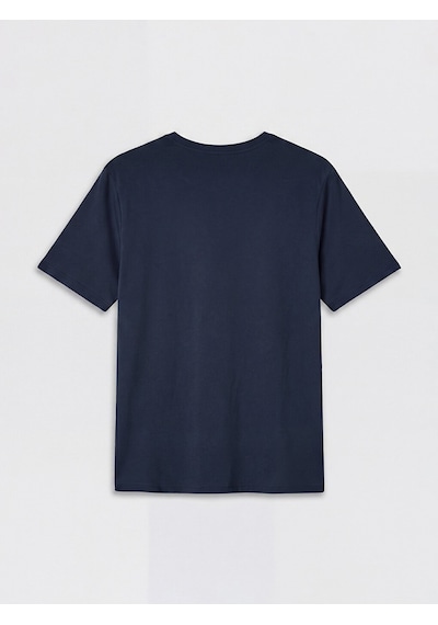 Lcwaıkıkı Classic Lacivert Regular Fit Basic Erkek Dry Touch Tişört