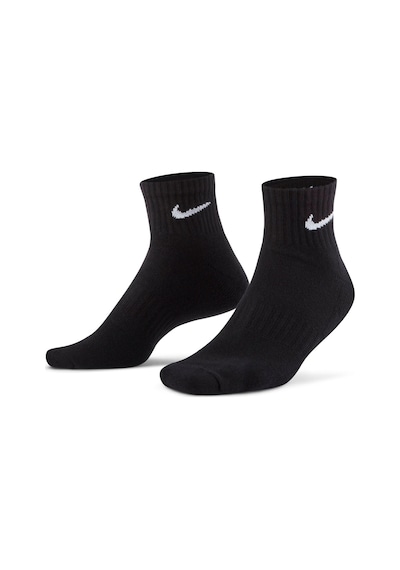 Nike Everyday Cush Ankle Sports Socks 3 Pack Sx7667-010 Siyah