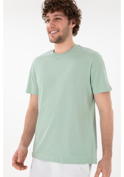 U.S. Polo Assn. Erkek Regular Fit Bisiklet Yaka Su Yeşili Basic Tişört 50305928-VR048 U.S. Polo Assn. Erkek Regular Fit Bisiklet Yaka Su Yeşili Basic Tişört 50305928-VR048
