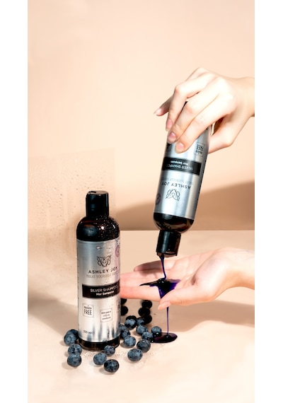 Platin,sarı Saçlara Özel Turunculaşma Karşıtı Keratin Içeren Sülfatsız Silver Mor Şampuan 250ml X2
