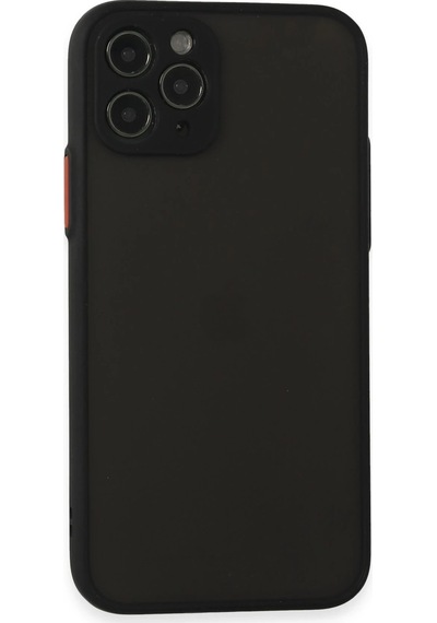 Newface Apple, Uyumlu iPhone 11 Pro Kılıf Montreal Silikon Kapak Semeglbl - 64 - Siyah