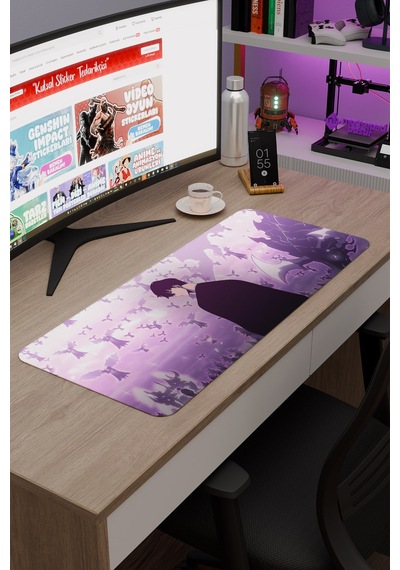 Solo Leveling Anime V5 - 70x30 Xl Gaming Kauçuk Kaymaz Taban Mouse Pad Fare Altlığı
