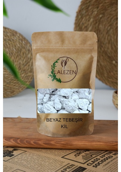 Beyaz Tebeşir Kil 250 Gram - Kartopu Kil