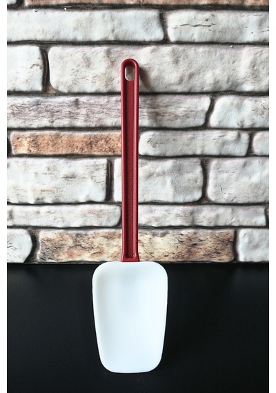 Jumbo Boy Silikon Spatula-düz Spatula-tek Taraflı-35 Cm