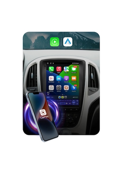 Exvol Opel Astra J Tesla Android Multimedya 4GB/64gb Carplay Ips Hd +Kamera