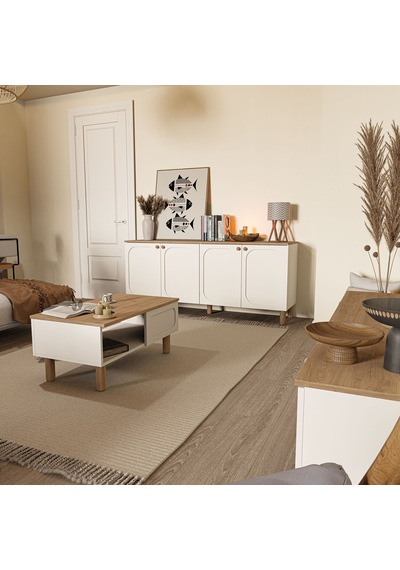 Set 1280-2100-1700 Monza Membran Mdf Kapaklı Bohem Set