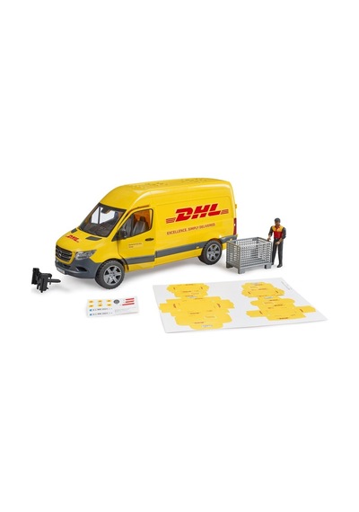 Bruder Mercedes Benz Sprinter Dhl Kamyonu Sürücüsü