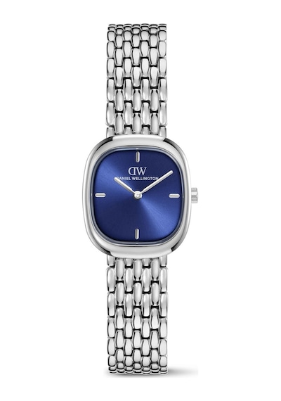 Daniel Wellington Corta Royal Blue Grain-link Silver Dw00600992 Kadın Kol Saati Gümüş