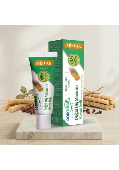 Doğal Diş Macunu Misvak Özlü 125 Gr