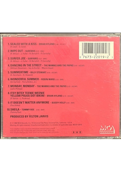 Müzik Cd Sidir Plak Değildir Cd Summer Hits Of The 50's And 60'