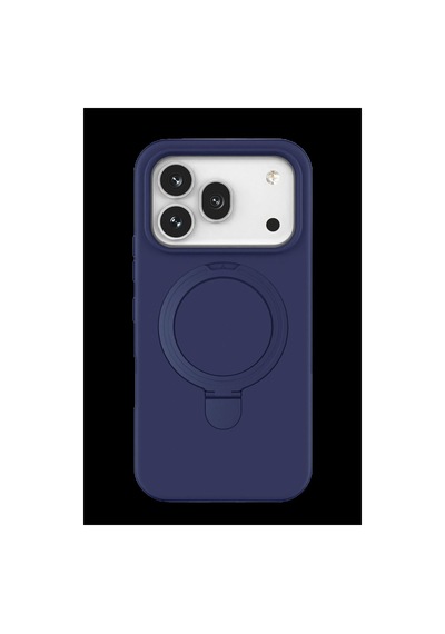 Huawei Honor 600 Pro Regal Magsafe Standlı Kapak - Lacivert