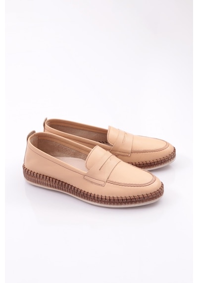 Dgn P52 Kadin Loafer P52-1512-R0152 Bej