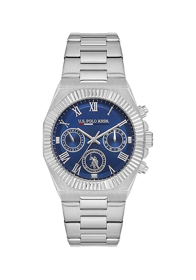 U.s. Polo Assn. Uspa1128-01 Erkek Kol Saati Metalik Gri
