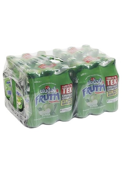 Uludağ Frutti Elma Aromalı Maden Suyu 200 Ml X 24 Adet