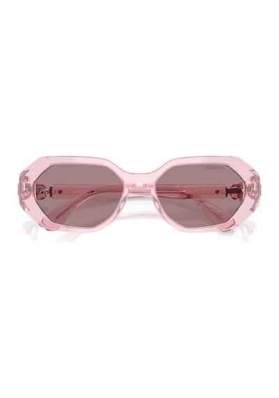 Swarovski Sk6028 30017n 54 Kadın Güneş Gözlüğü Kahverengi