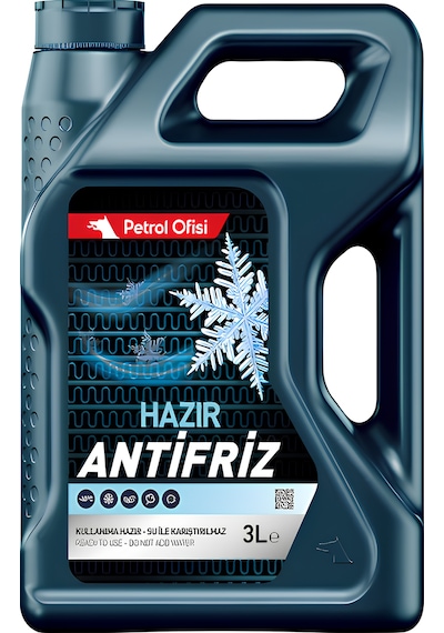 Petrol Ofisi Hazır Antifriz -40 Derecec / 3 Litre