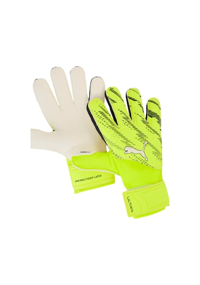 Puma Ultra Match Protect Genç Kaleci Eldiveni Profesyoneller İçin Yeşil