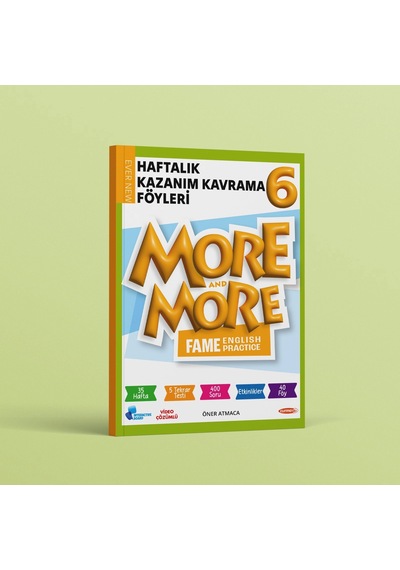 6. Sınıf More & More Haftalık Kazanım Kavrama Föyleri Yeni