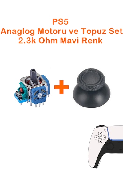 Ps5 Analog Motoru Ve Başlık Topuz Set