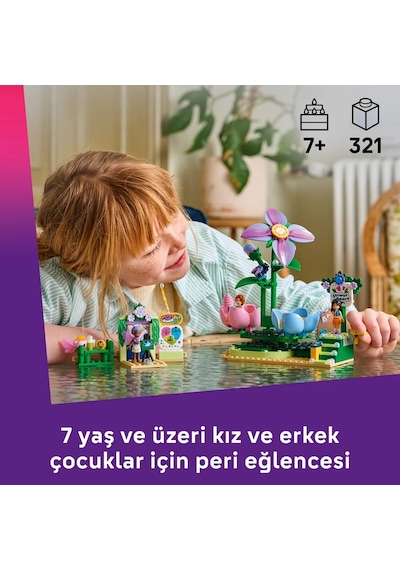 LEGO® Friends Dönen Çiçek ve Peri Fincanı 42702 - 7 Yaş ve Üzeri için Çocuklar 3 Mini Bebek İçeren Oyuncak Yapım Seti (321 Parça)