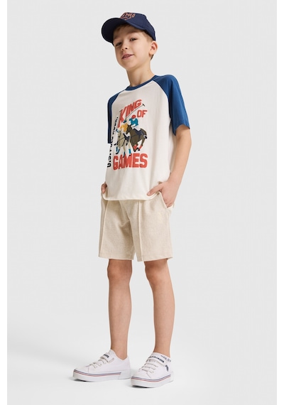 U.S. Polo Assn. U.s. Polo Assn. Erkek Çocuk Bej Şort Örme 50327065-vr011