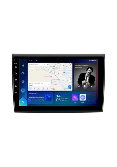 Fiat Bravo 2008-2013 Android Multimedya Carplay Android Auto Navigasyon 10gb Ram 256gb Pro 9"