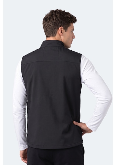Slazenger Cruıser I Erkek Softshell Siyah Yelek