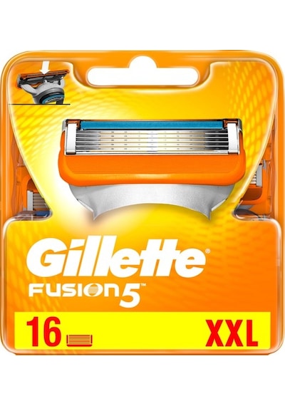 Gillette Fusion5 Yedek Başlık 16'lı
